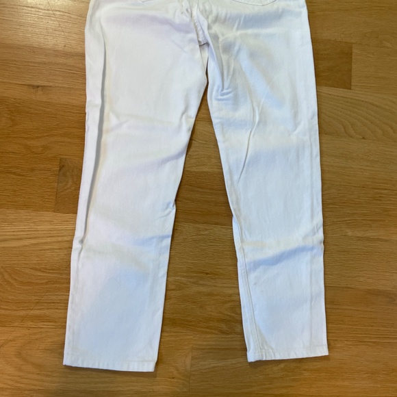 Liz Claiborne White Jeans Like New Slim Fit Size OR - Picture 8 of 10
